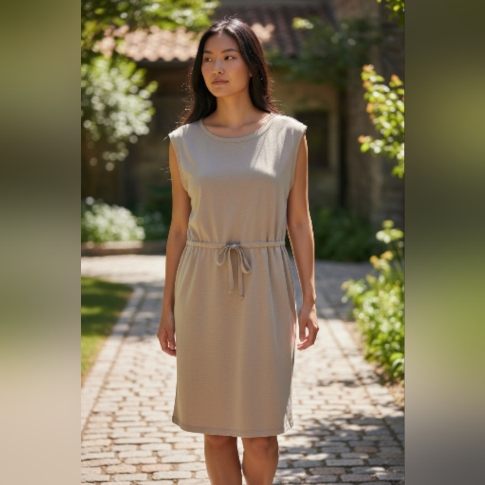 Calvin Klein Beige Midi Dress
